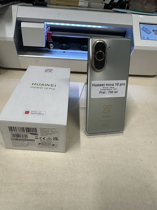Huawei nova 10 pro / 256 gb / 8gb ram / Nou / garantie