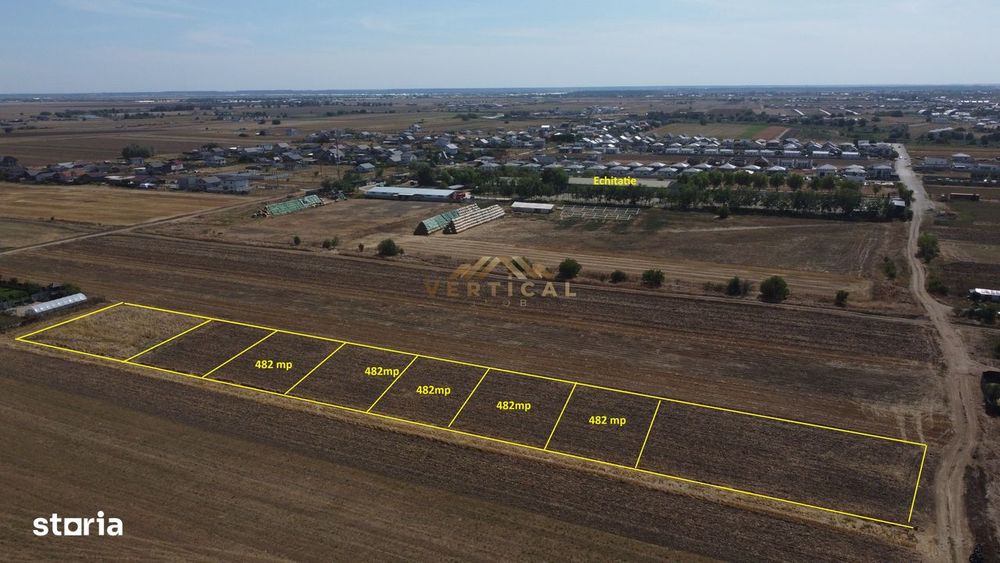 Teren 482mp, investitie, Primaverii, Berceni