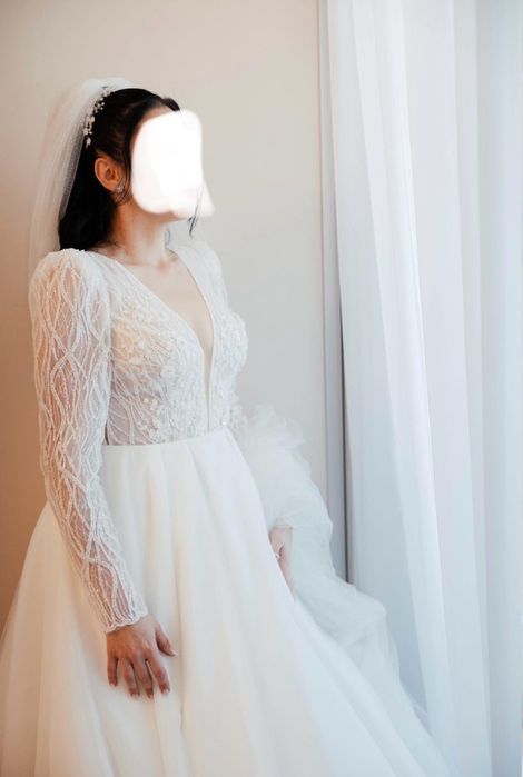 Vând rochie de mireasa impecabila
