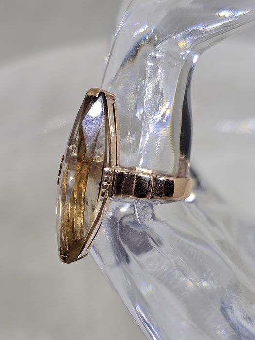 Цитрин перстень 583СССР