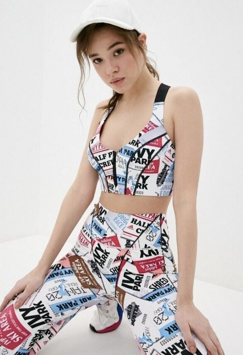 Нов Многоцветен Спортен Клин Adidas X Ivy Park Размер XS