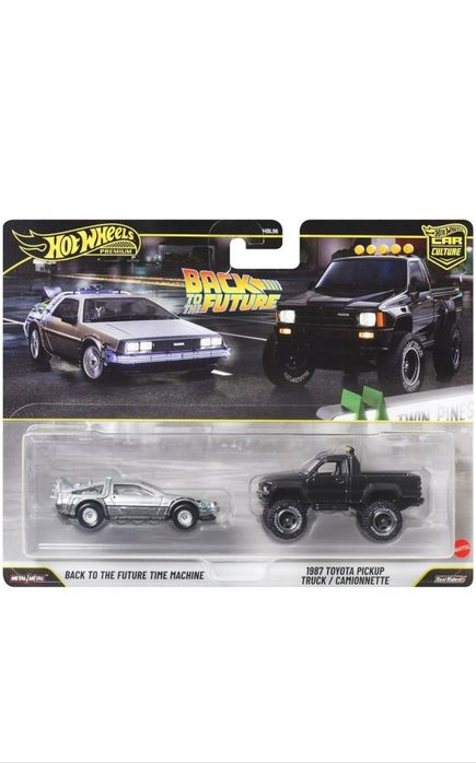 Hot Wheels Red Line Club Cars колекционерски колички 1:64 premium Hotwheels RLC , Hot Wheels Premium Car Culture 2-Pack Back to the Future Toyota