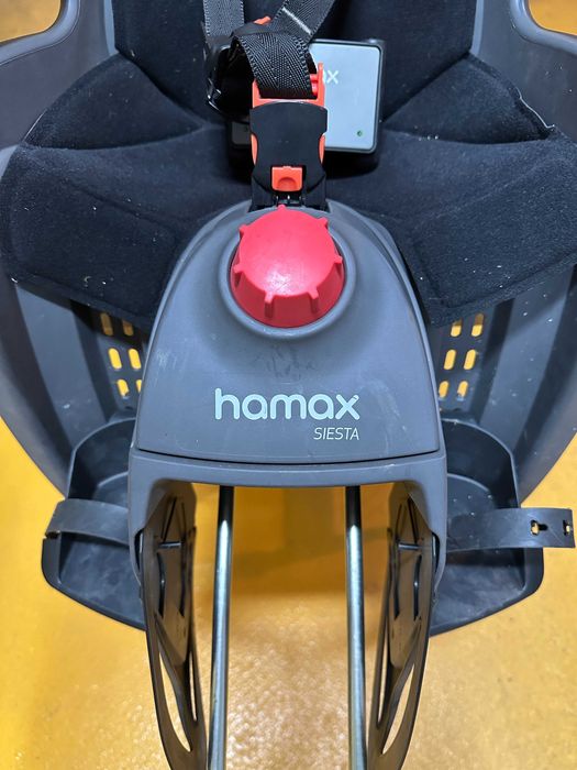 Scaun bicicleta pentru copii: Hamax Siesta, <22kg, reglabil