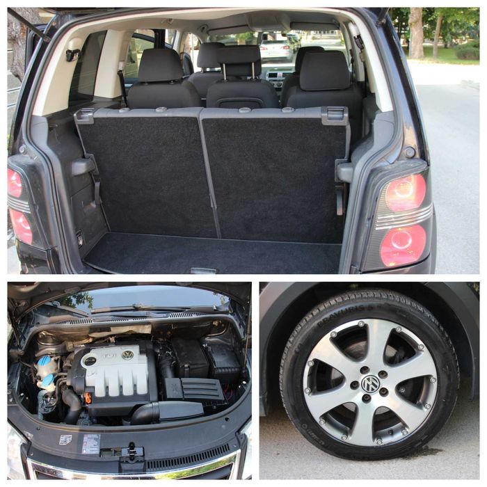 VW Touran Cross  2.0 TDI   6+1 места  нов внос - ЛИЗИНГ