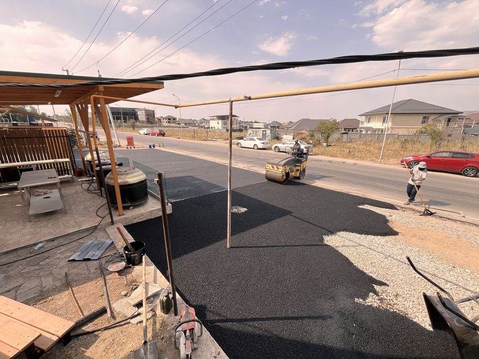 Асфальт Асфальтирование