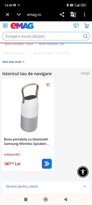 Boxa bluetooth Samsung