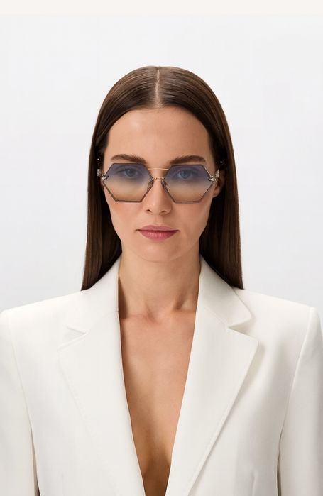 Ana Hickmann Уникални шестоъгълни очила Оригинални