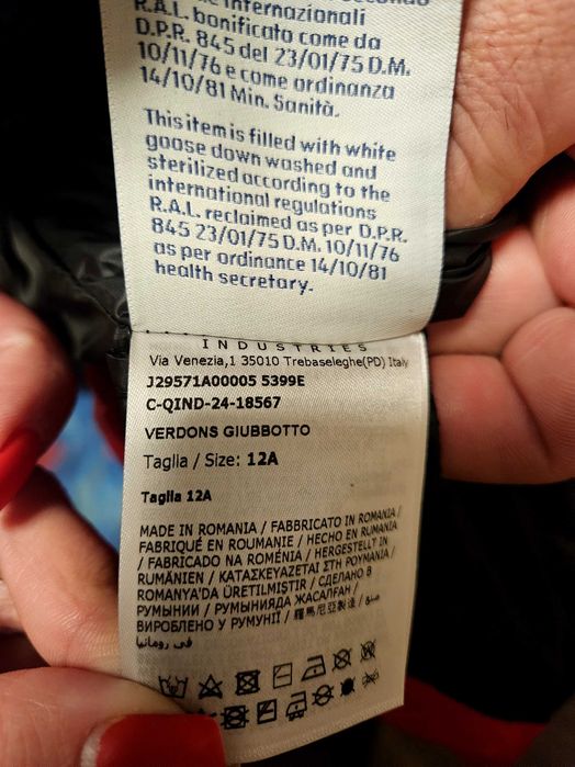 Geaca Moncler 14 ani