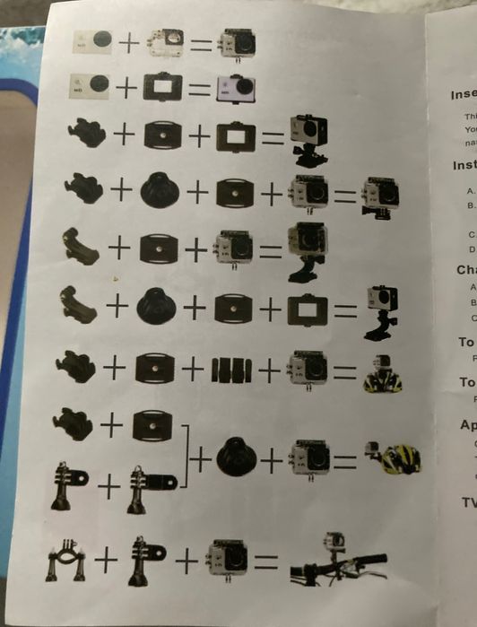 Екшън камери чисто нови