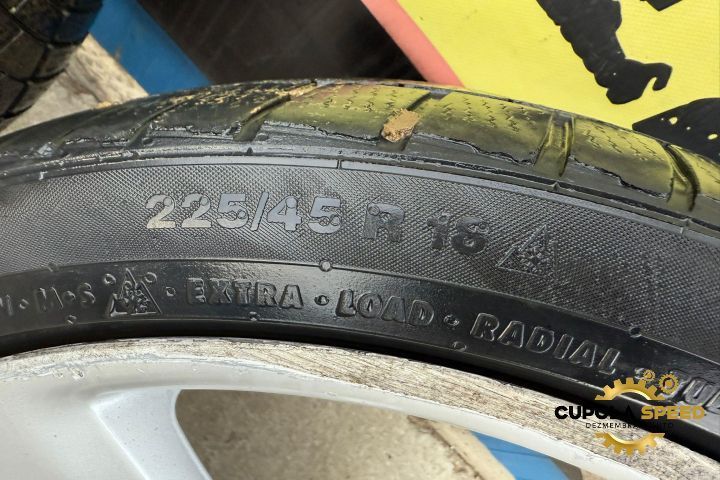 Jante cu anvelope 225/45/R18 8.0Jx18H2 ET43 8E0601025AK Audi A6 4F/C6