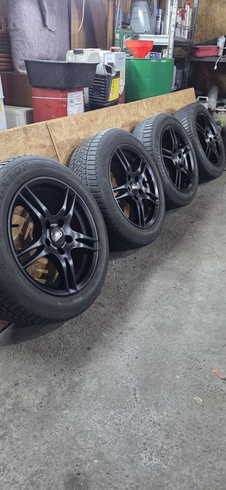 VW , AUDI  джанти със гуми  205/55/16. 7J×16  ET45. 5×112. цо56,6