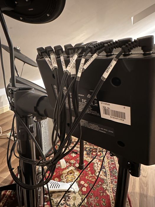 Yamaha DTX452K E-Drum (set tobe electrice)