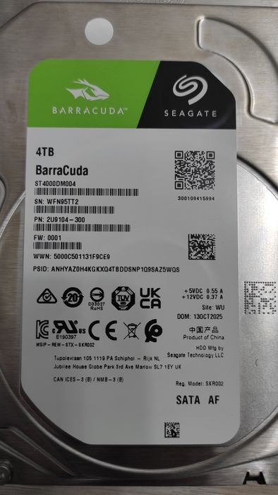 Hdd 4 TB  Seagate Barracuda  nou!