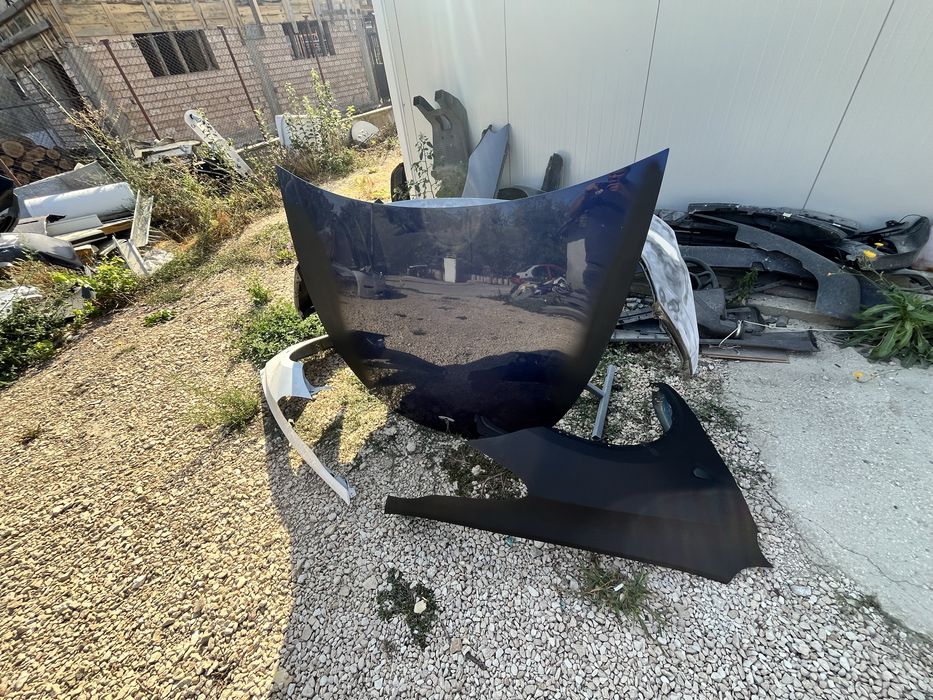 Преден капак с панти, калници и врата за tesla model Y/3