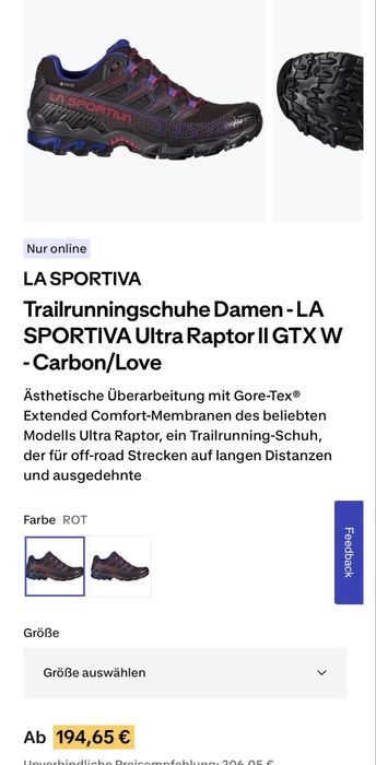 Туристически обувки LA SPORTIVA ULTRA RAPTOR 2 GORE-TEX . Номер 42