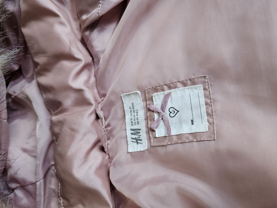 Geaca fetite toamna-iarna H&M marimea 92