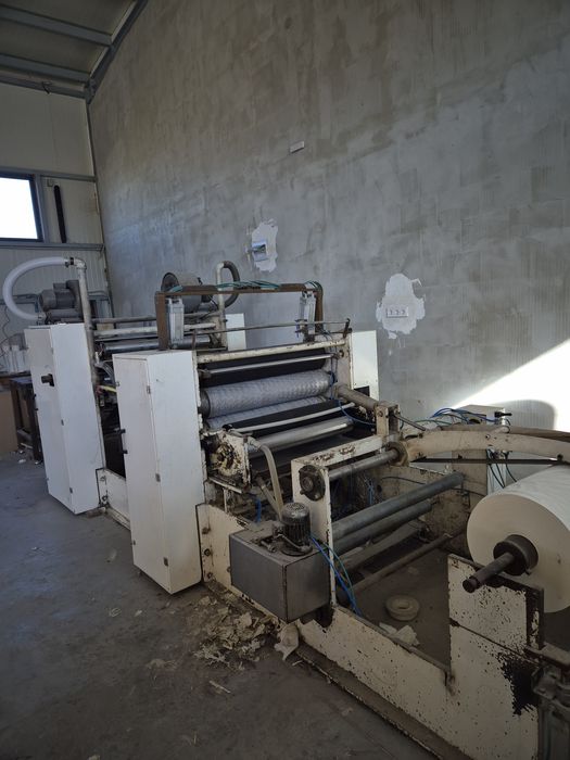 Машина за производство на хартиени кърпи за ръце