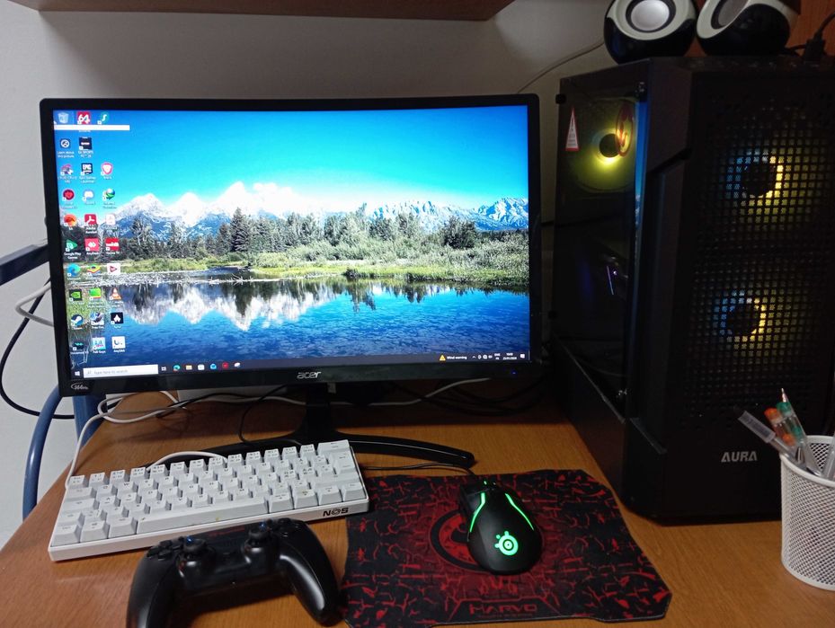Setup Gaming Complet: Ryzen 5 3600 + RTX 2060 + Monitor 144Hz