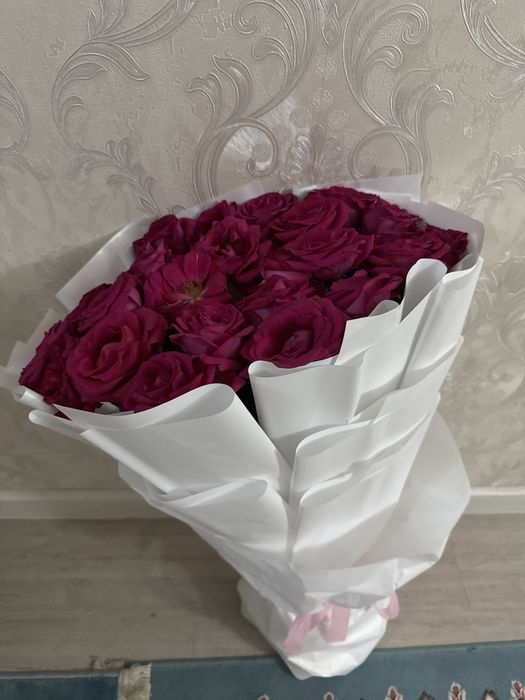Цветы розы 25 шт