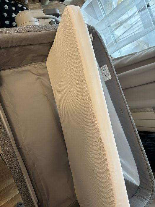 Бебешка кошара Chicco - Next 2 Me, Next to me Magic Evo, тъмносива