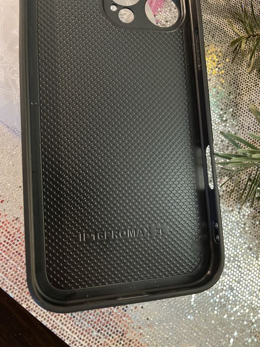 Husa iphone 16 Pro Max lemn de nuc natural