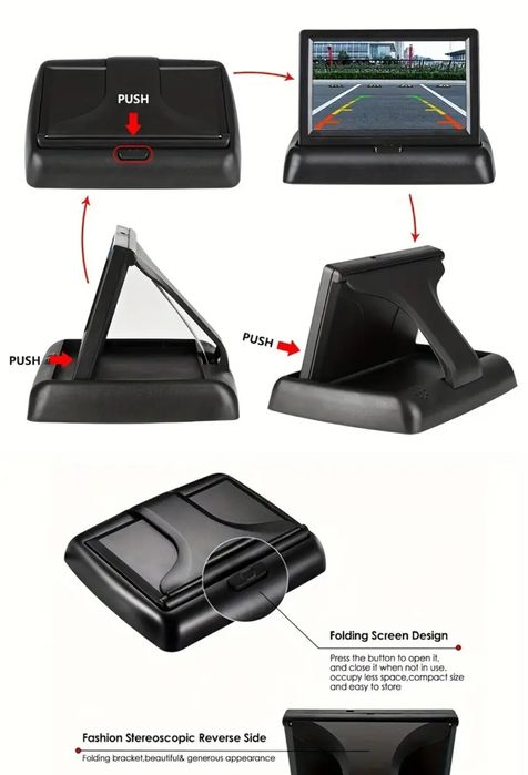 Камера за задно виждане и мониторче