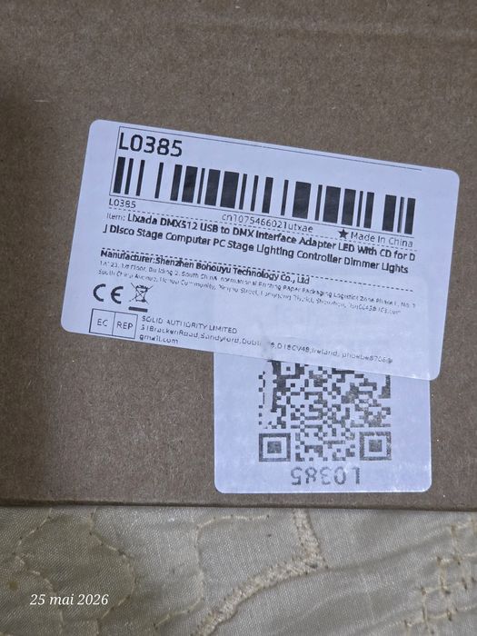 DMX usb 512 Lixada nou