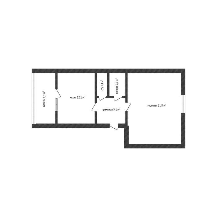 СРОЧНО продам квартиру 45 кв