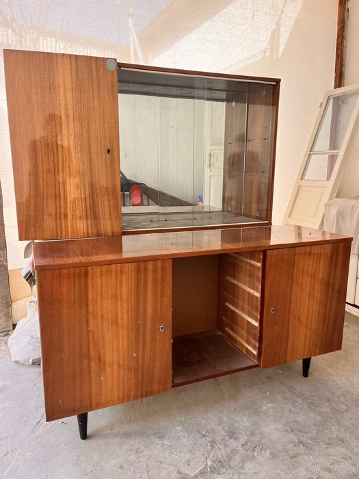 Советский шкаф с полками