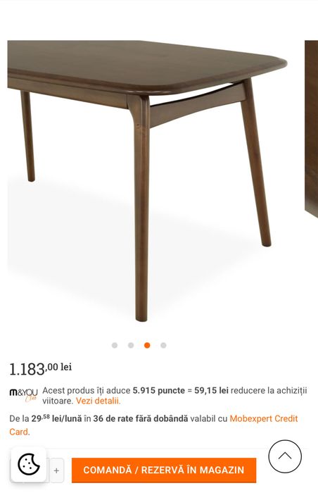 Masă Mobexpert Noua Sigiltă