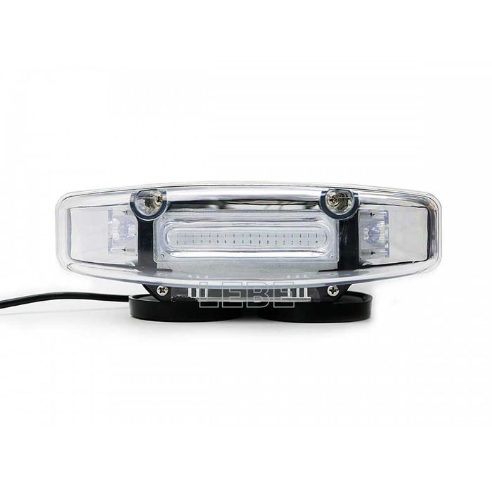 Mini rampa girofar galben cu led Cob si prindere cu magnet