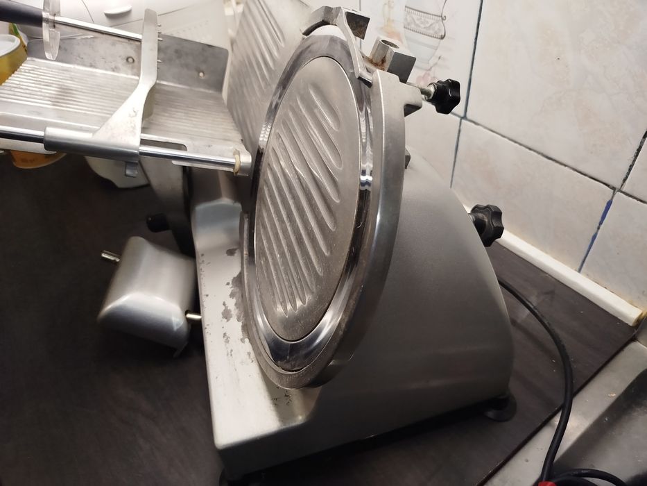 Feliator profesional carne și brânzeturi, lamă inox 250 mm BKL250