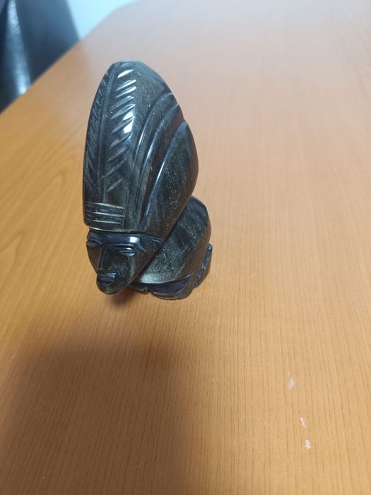 Statueta Obsidian. Statueta aztec
