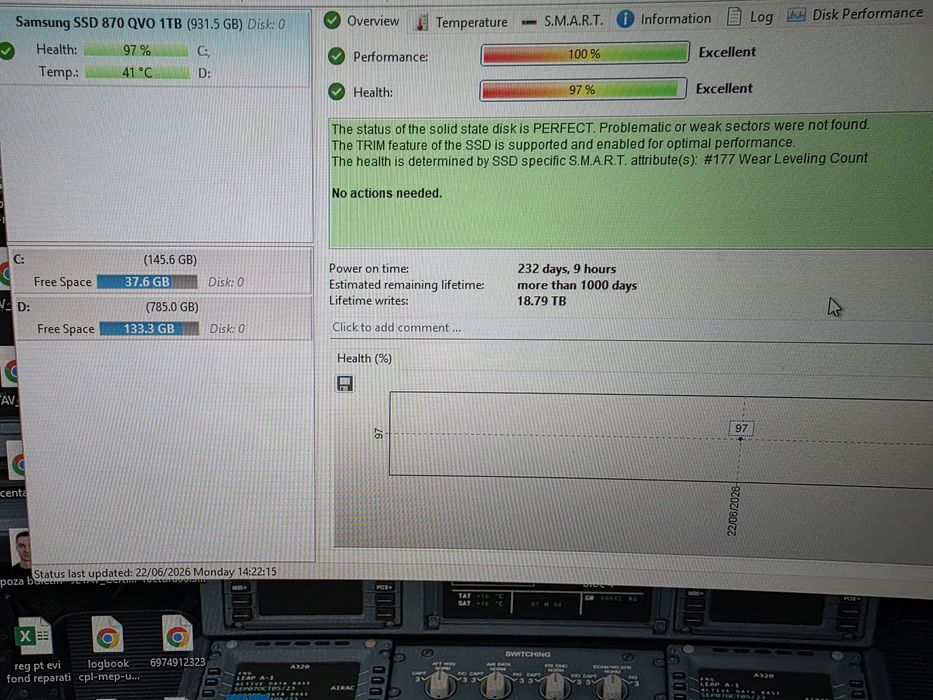 SSD Samsung 870 QVO 1TB SATA-III 2.5 inch