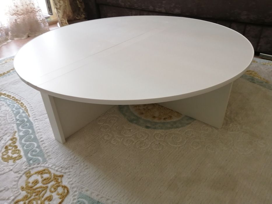 Стол круглый, казахский, складной 120см, 150см (бесплатная доставка)