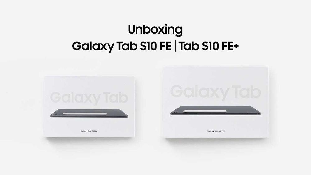 Samsung Galaxy Tab S10 FE vs Tab S10 FE Plus Plus