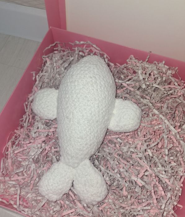 Вязанный тюлень ручной работы