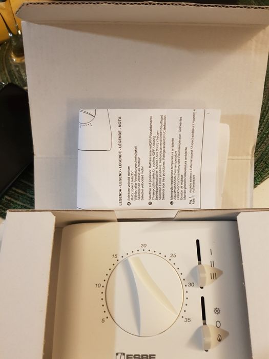 Termostat pentru ventiloconvectoare