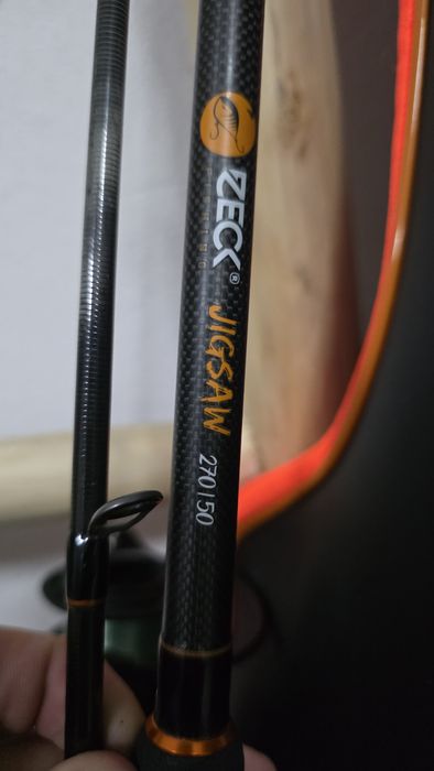 Lanseta Zeck si mulineta Penn pescuit spinning