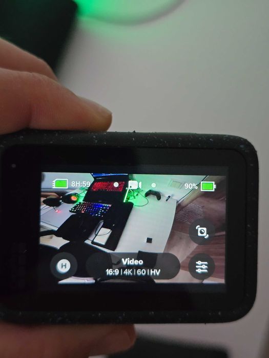 Gopro hero 12 black + card 256gb + Filtre ND + 14 prinderi + 2 baterii