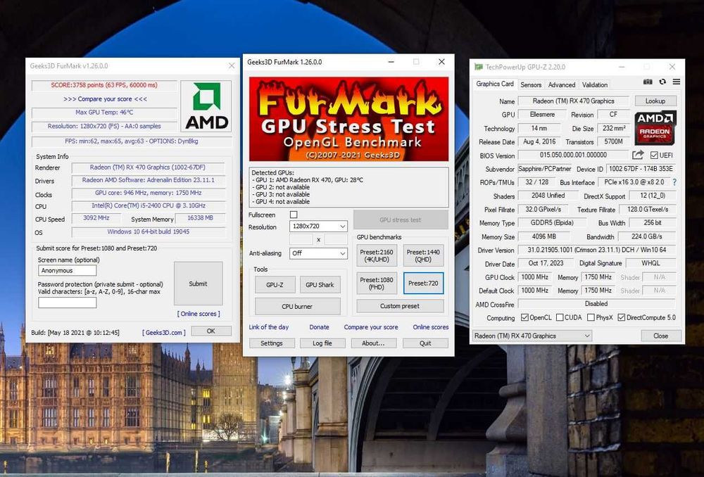 Reducere Placa video Sapphire rx 470 4gb ddr5 256bit hdmi