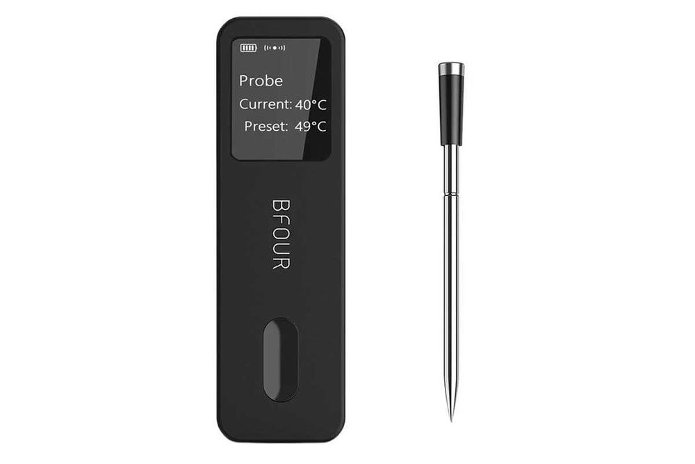 Termometru Carne Wireless BFOUR - Smart App - 100m - Display LCD