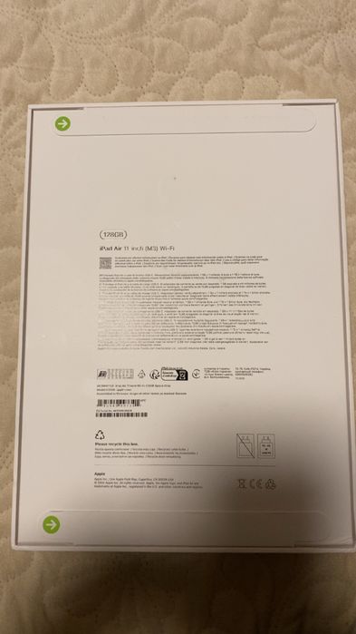 Ipad air 11-inch M3 wi fi 128gb sigilata