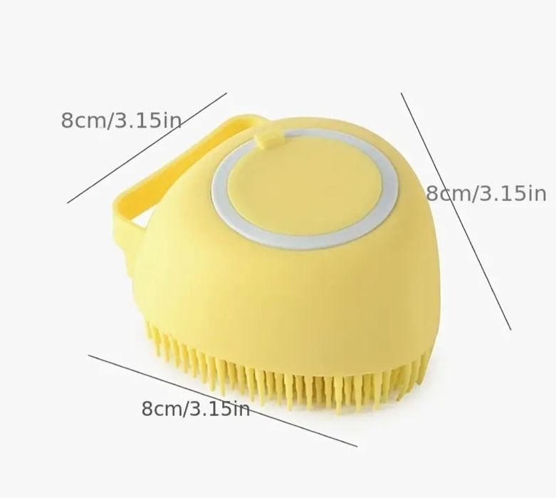 Мек гумен гребен