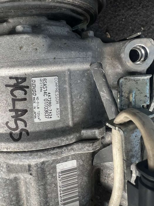 Компресор за климатик за mercedes A Cla w176 01t03637 benz