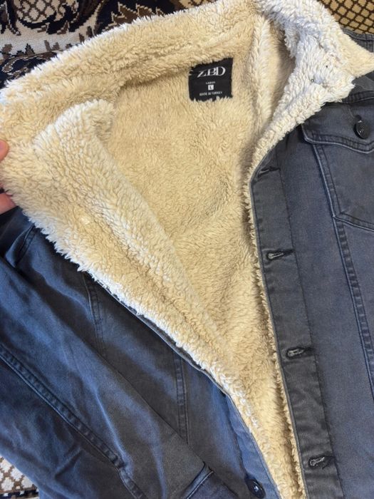 Джинсовка с мехом весна