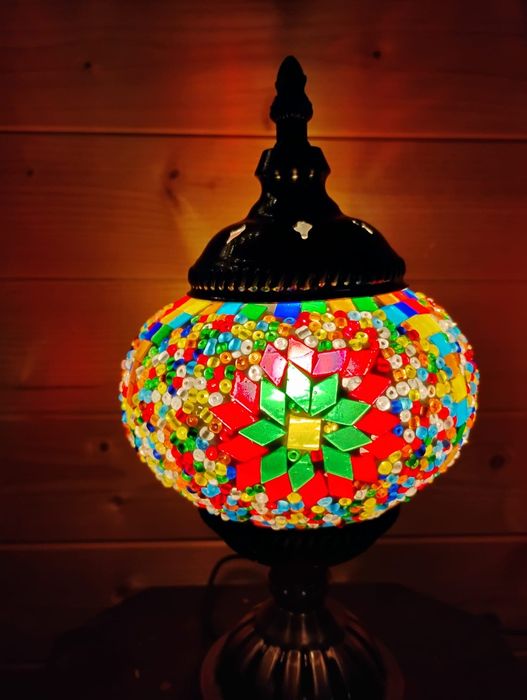 Lampa veioza mozaic
