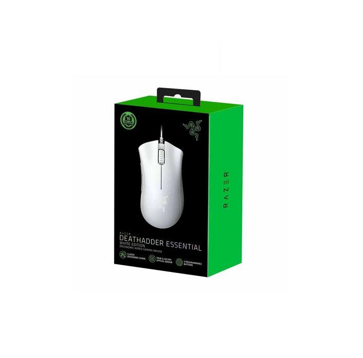 | Мышь Razer DeathAdder Essential White Ed.