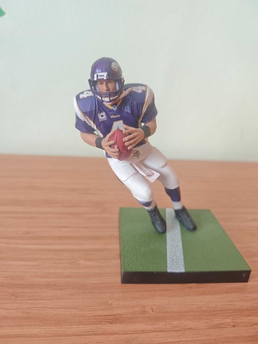 Brett Favre memorabilia Vikings , висококачествена склуптура Брет Фавр