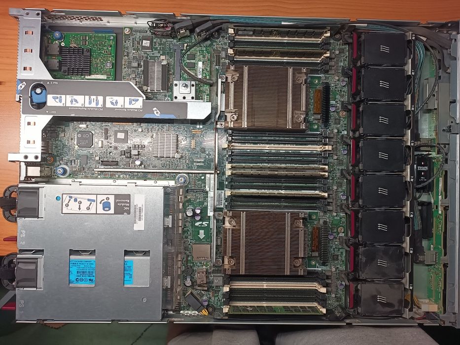 Server HP Dl360p G8 1U 2xE5-2630v2, 48gb ram